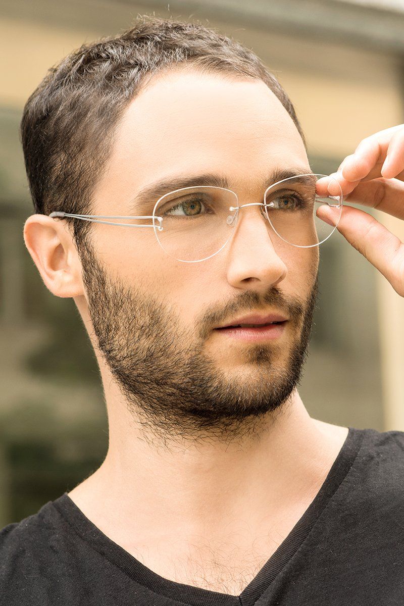 Occhiali senza telaio