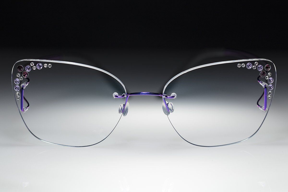 occhiali in titanio leggerissimi