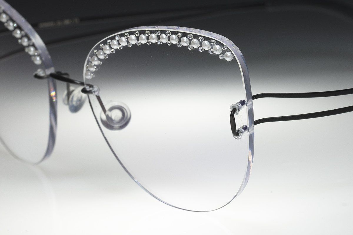 jewelled light glasses