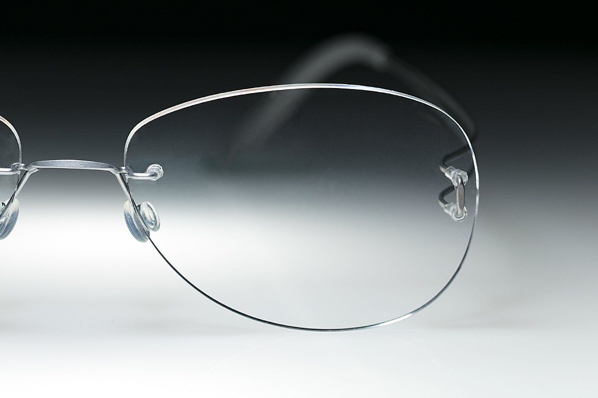 occhiali senza montatura