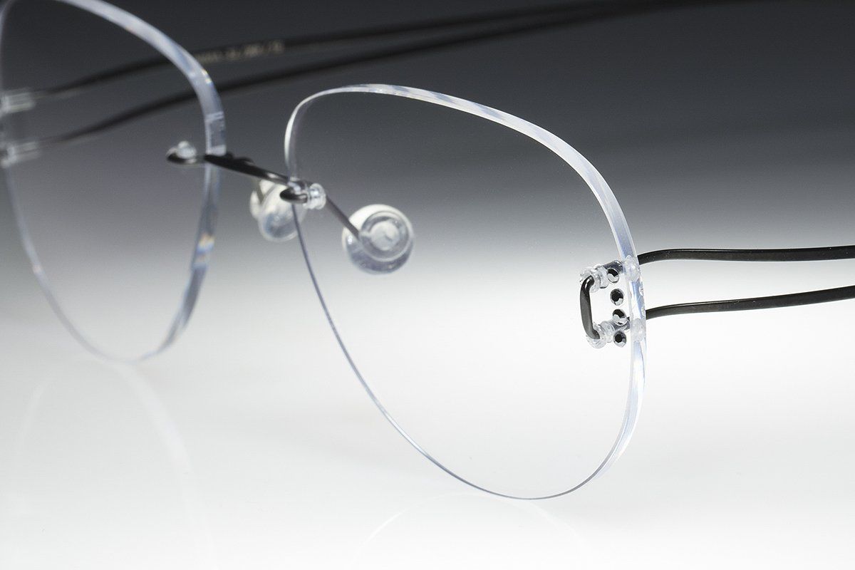 occhiale senza montatura vista uomo