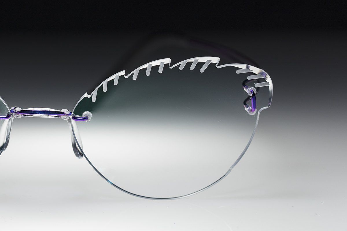 occhiali senza montatura leggeri