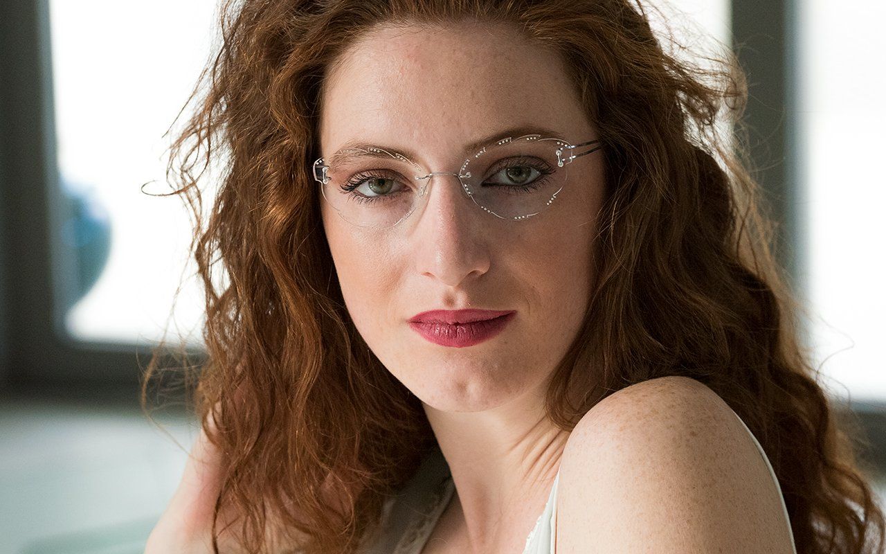 occhiali leggerissimi senza montatura con brillanti