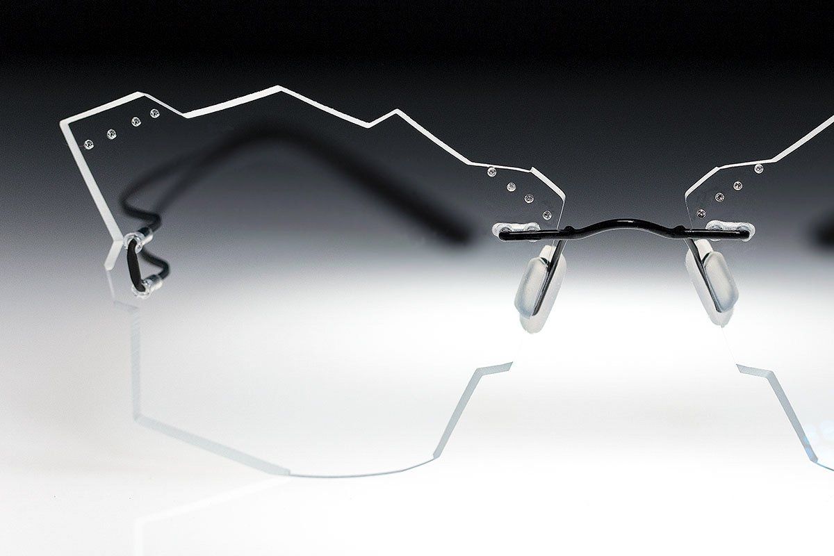 occhiali leggerissimi senza montatura