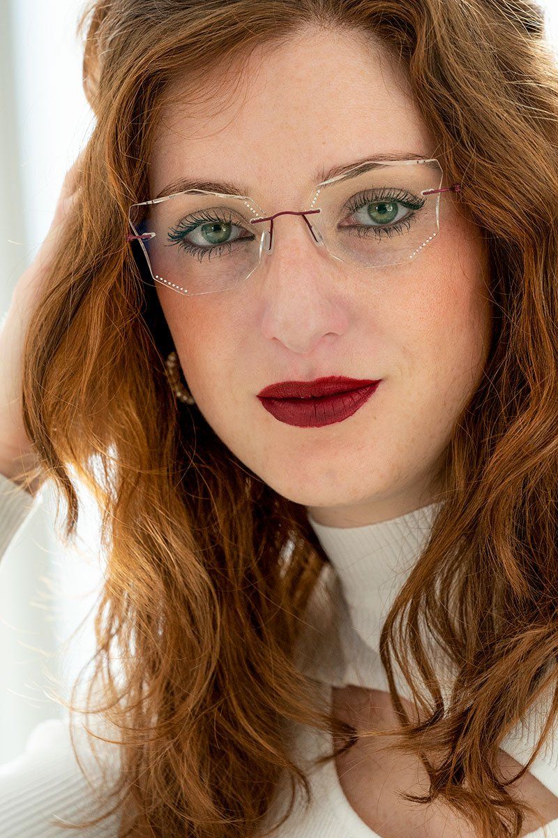 occhiali leggeri senza montatura