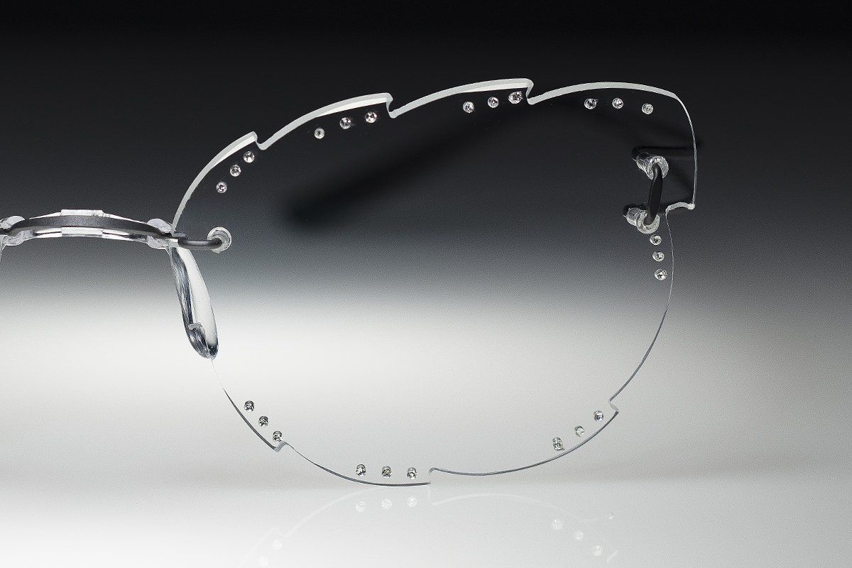 occhiali senza montatura leggeri