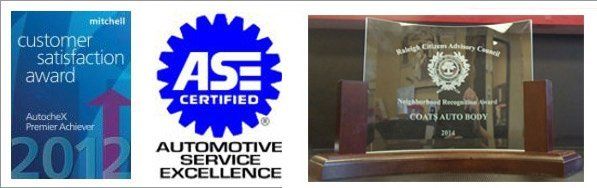 Automotive Service — Awards and Certificate in Raleigh, NC