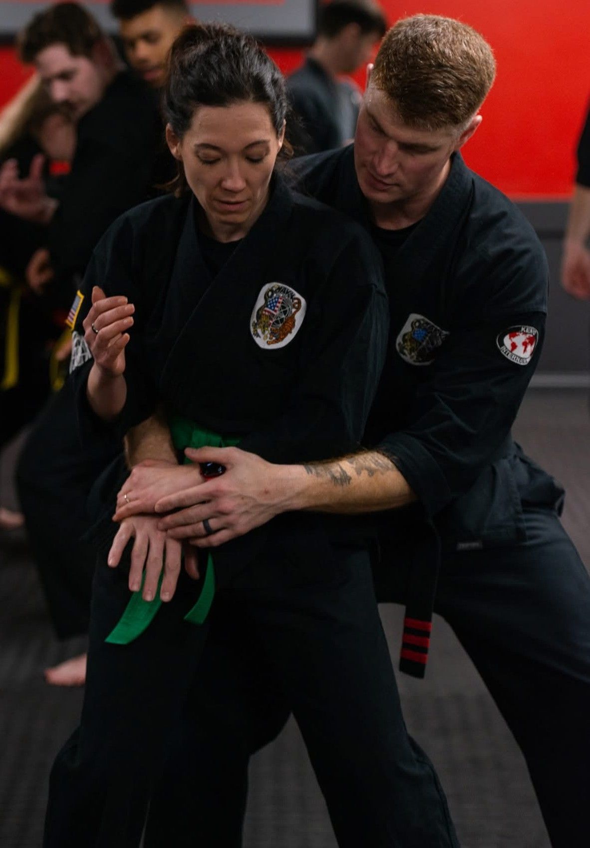 The word placeholder is on a gray background.