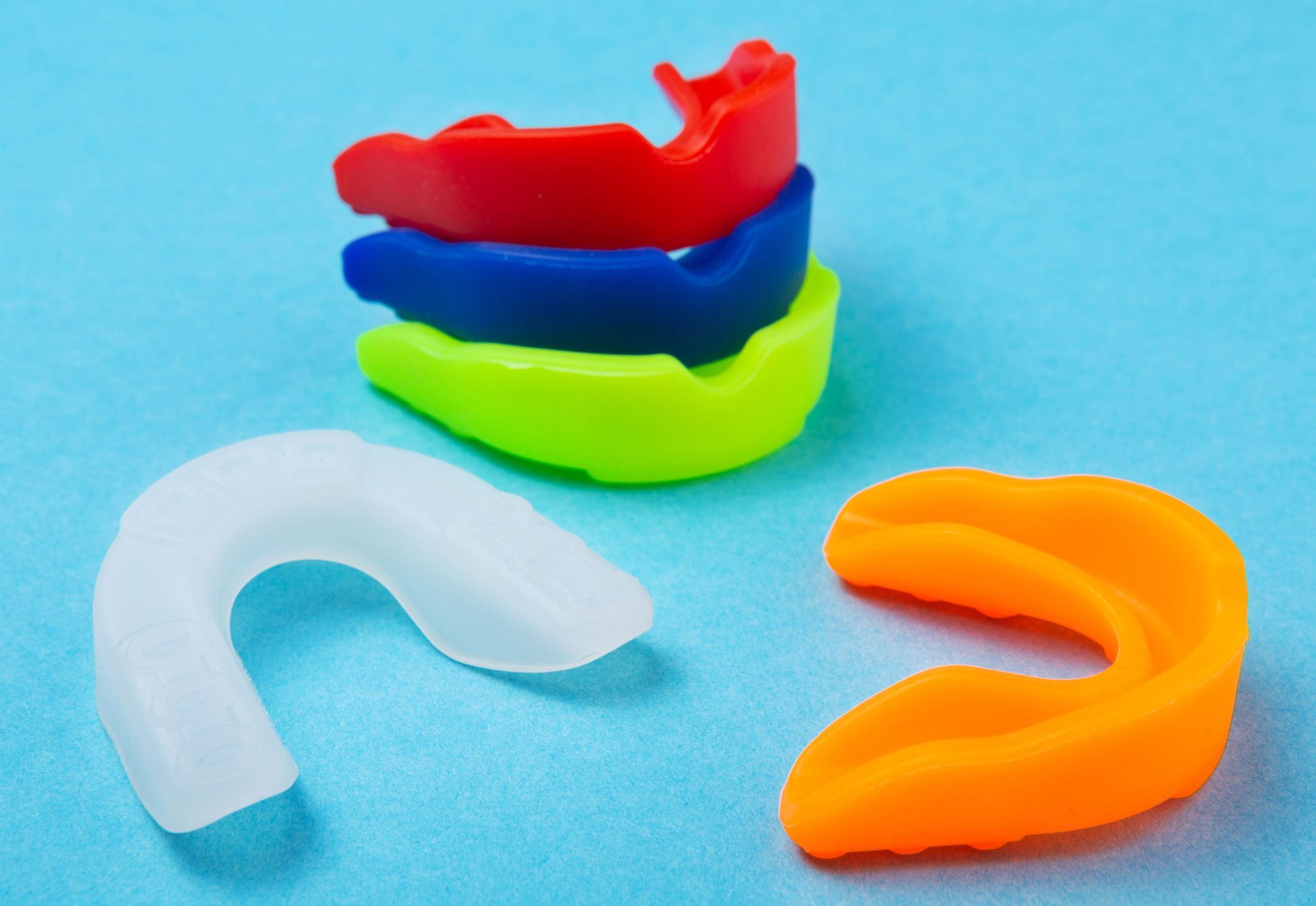 Coloured mouth guards | Hoppers Crossing, VIC | Matrix Dental Denture Clinic