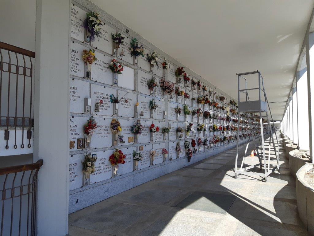 Loculo per servizi funebri Gariglio a Torino