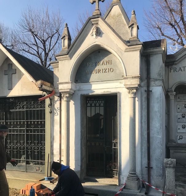 Tomba per servizi funebri Gariglio a Torino