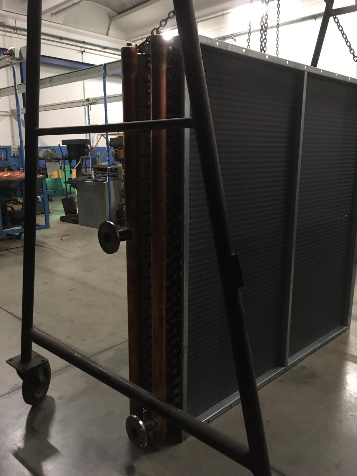 sostituzione massa radiante