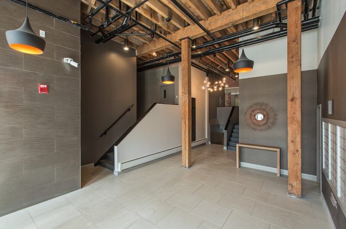 SilverBrick Lofts Entrance