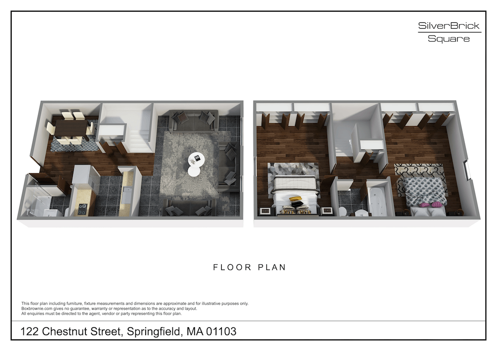 2 Br Floorplan
