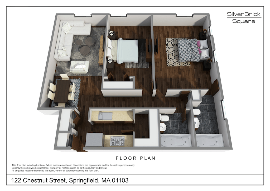 2BR Floor Plan