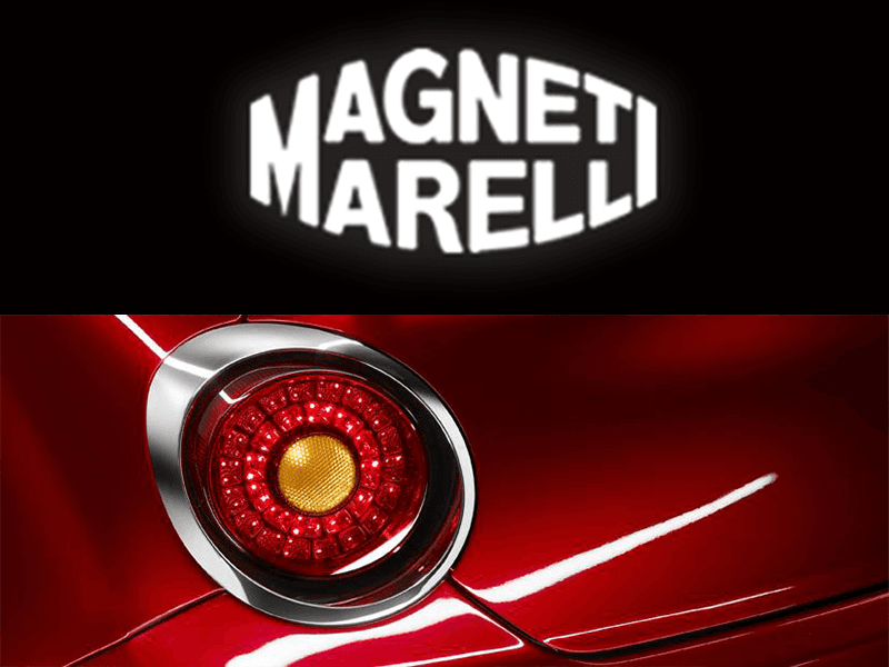 dettaglio faro posteriore auto