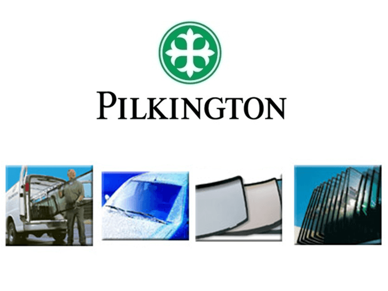 logo parabrezza pilkington