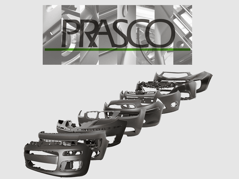 paraurti a marchio Prasco