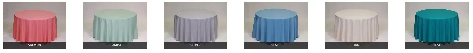 Six cylindrical objects, each a different color, lined up on a dark surface.