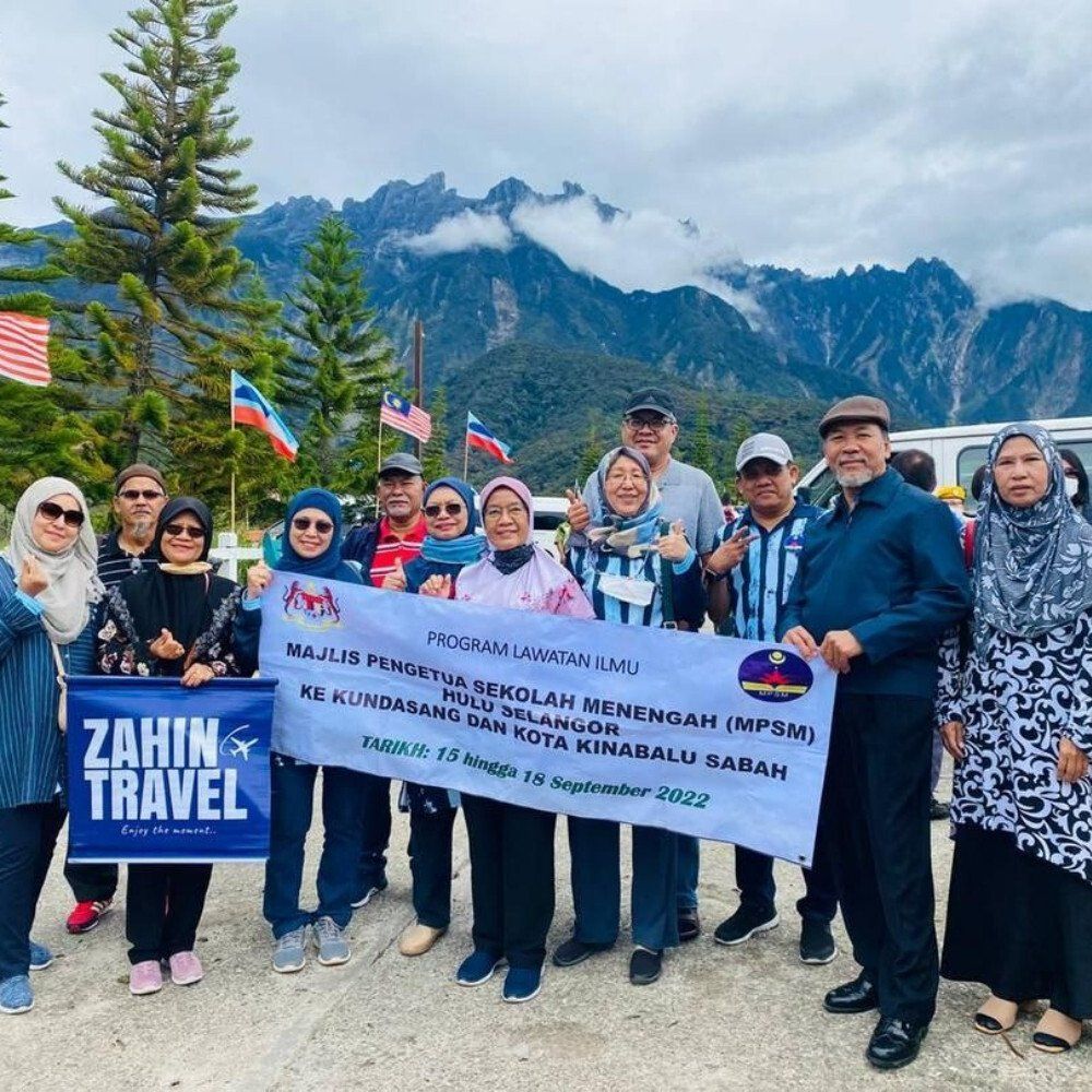 Gambar Trip Pelanggan Zahin Travel Kundasang 15 Sept 2022