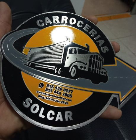 Placas de carrocerías de carros