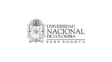 Logo of the Universidad Nacional de Colombia, Sede Bogotá, with coat of arms and text.