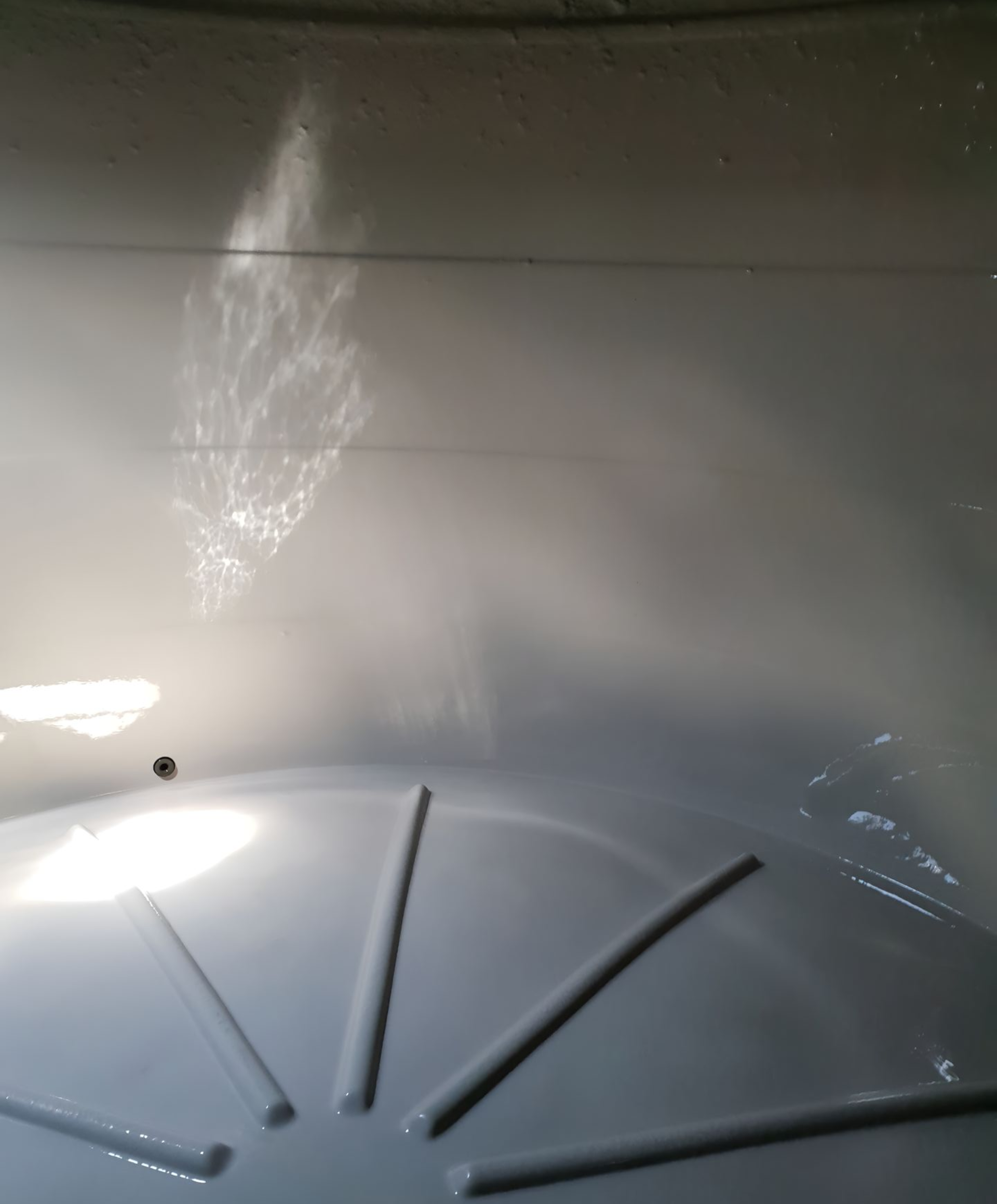 Inside a White Tank, Light Reflects a Complex Pattern — Paap's Cleansing Services in Branyan, QLD