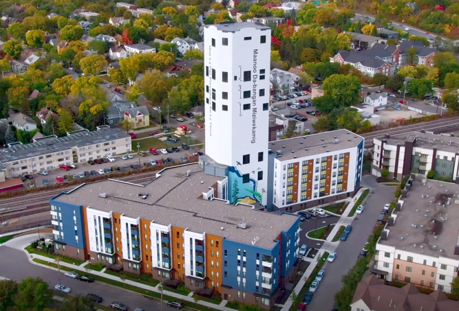 Brook Avenue Aerial Photo of Exterior