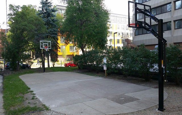 Chateau Basketball court