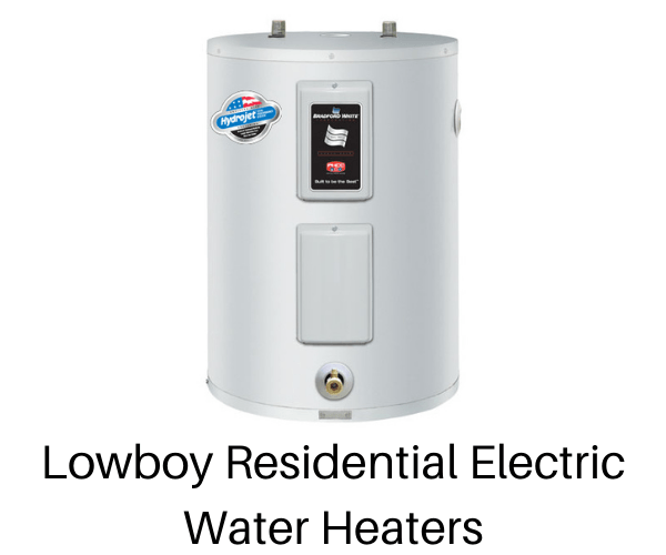 Bradford White Lowboy Residential Electric Water Heaters