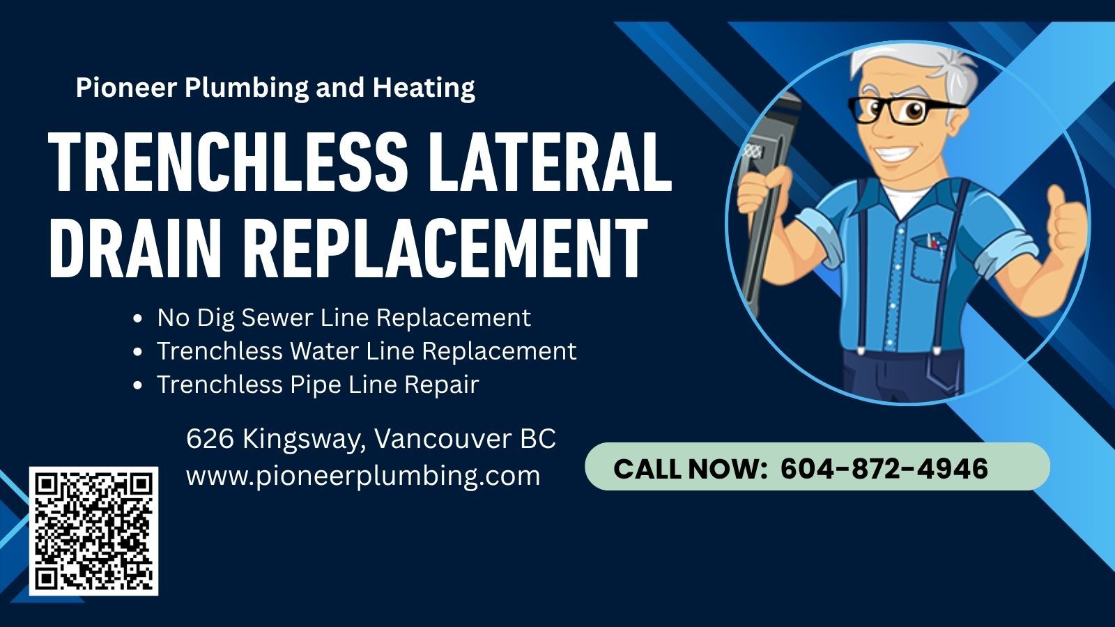 trenchless lateral drain replacement