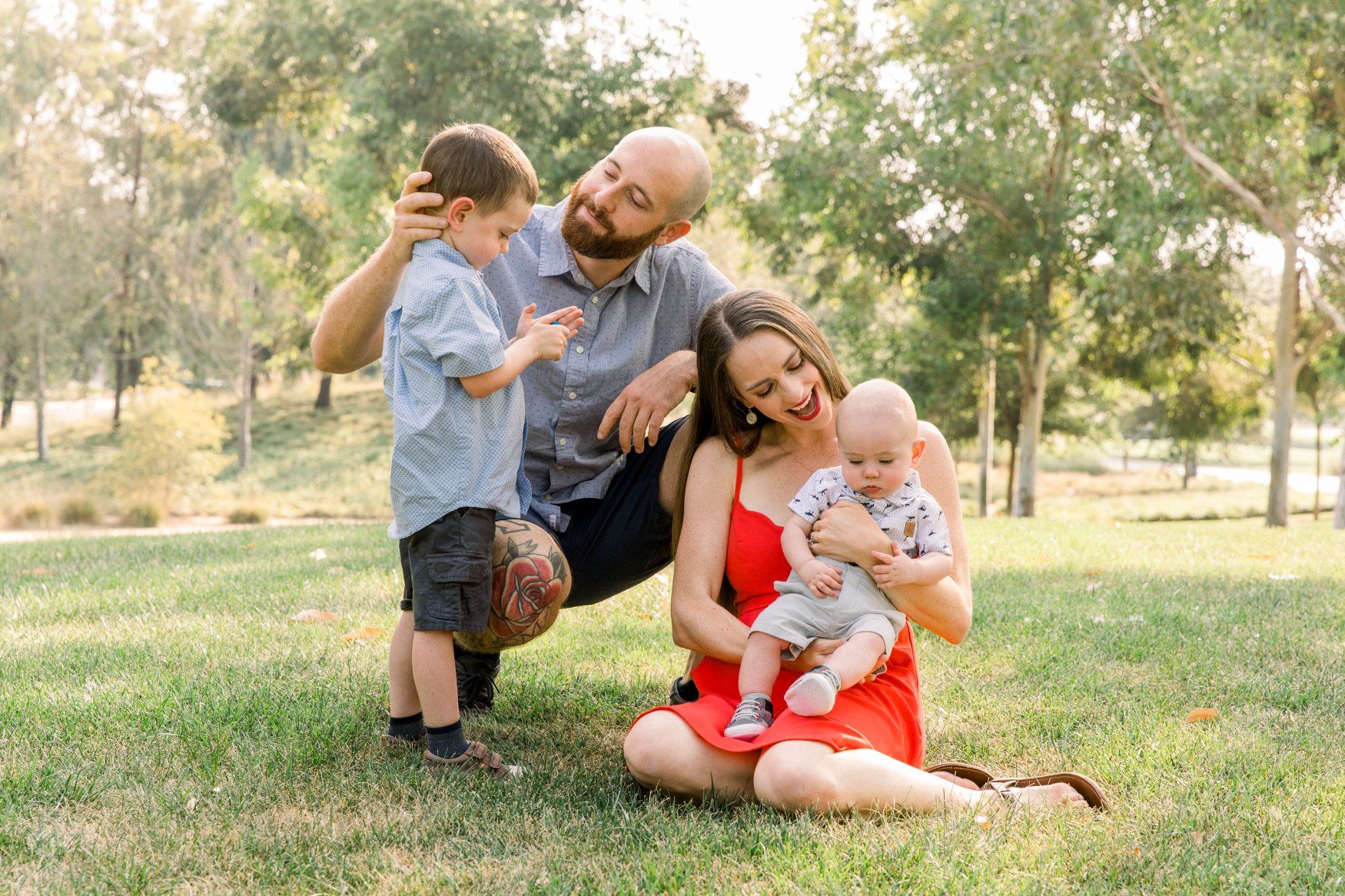 Shy Heart Studios | Orange County Family Photographer | Family Portrait