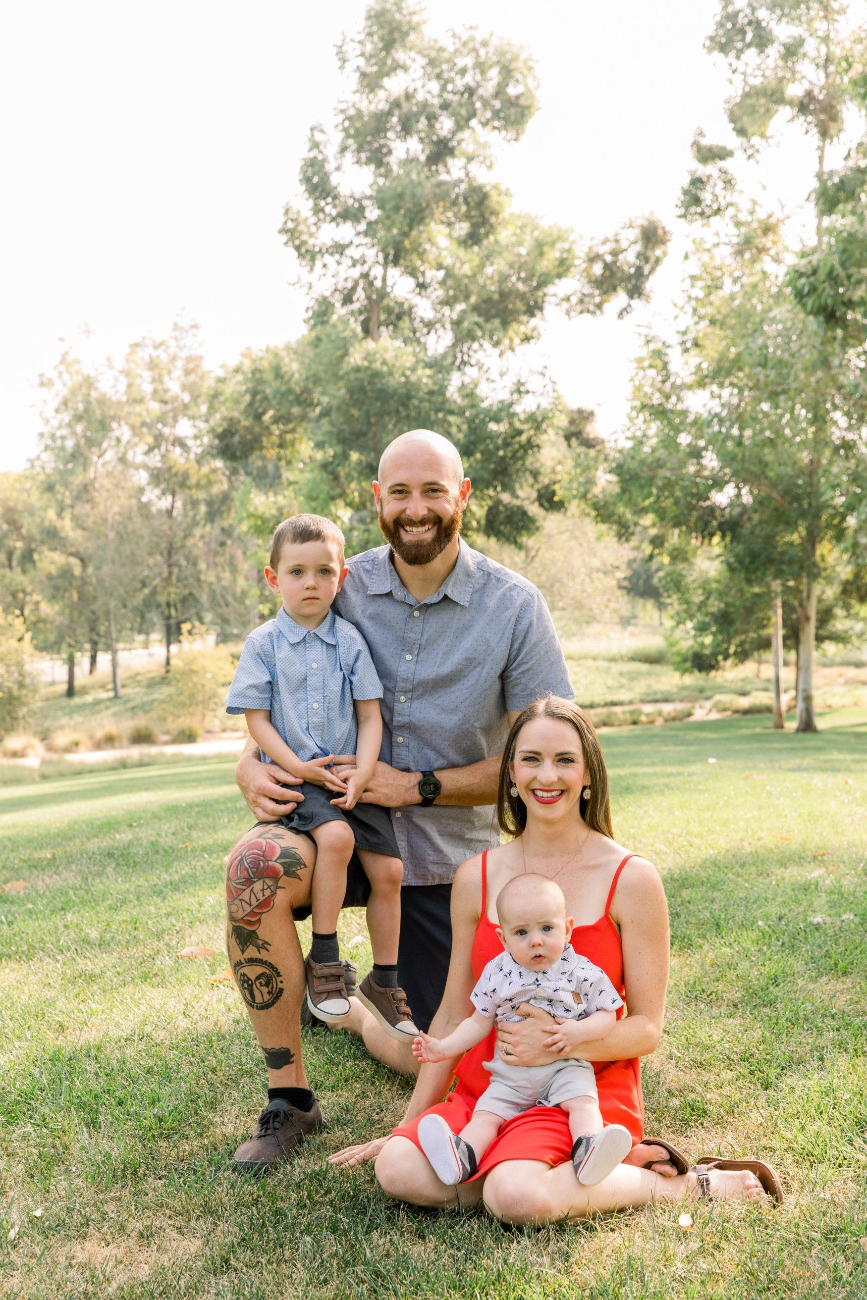 Shy Heart Studios | Orange County Family Photographer | Family Portrait