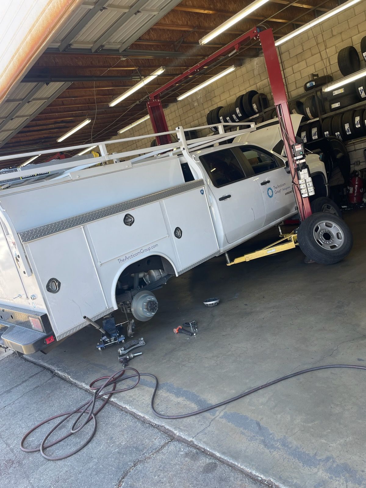 Not truck it to big for us