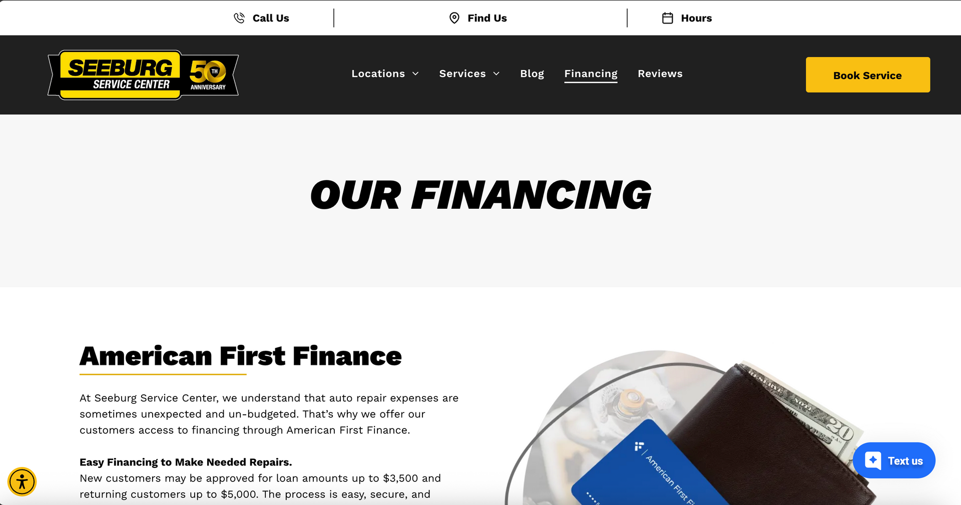 Auto Financing in Arkansas | Seeburg Service Center