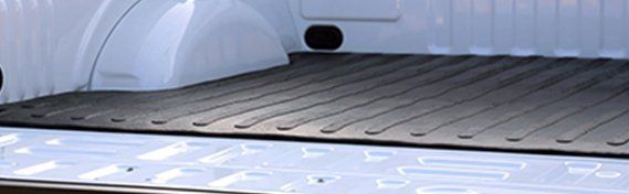 detail of armadillo black truck bed liner