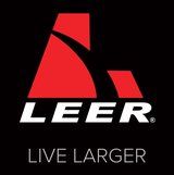 LEER Camper shells logo: live larger