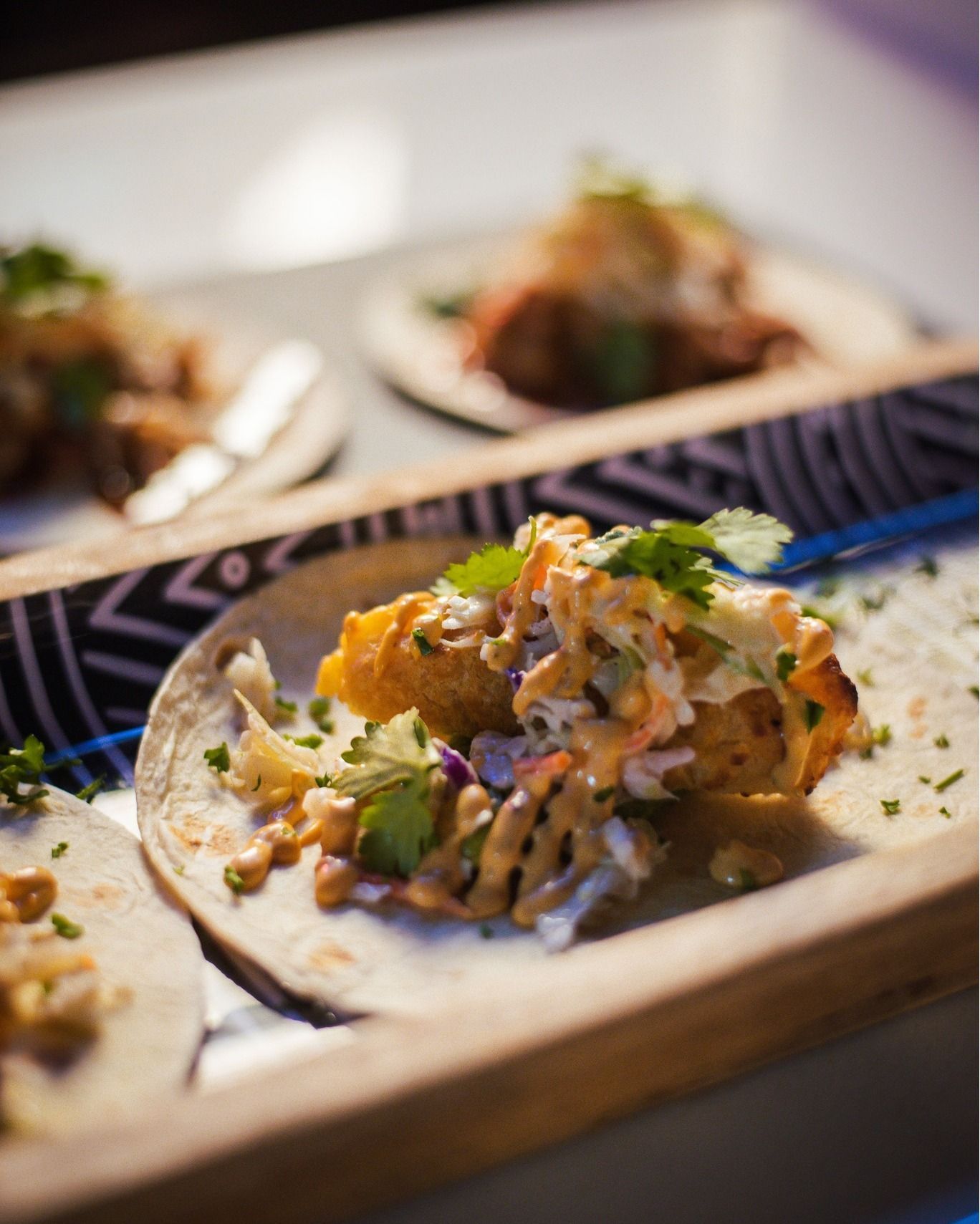 Bar food at WXYZ Bar in LR