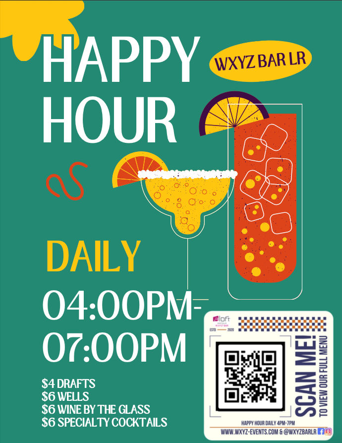 Happy Hour Menu