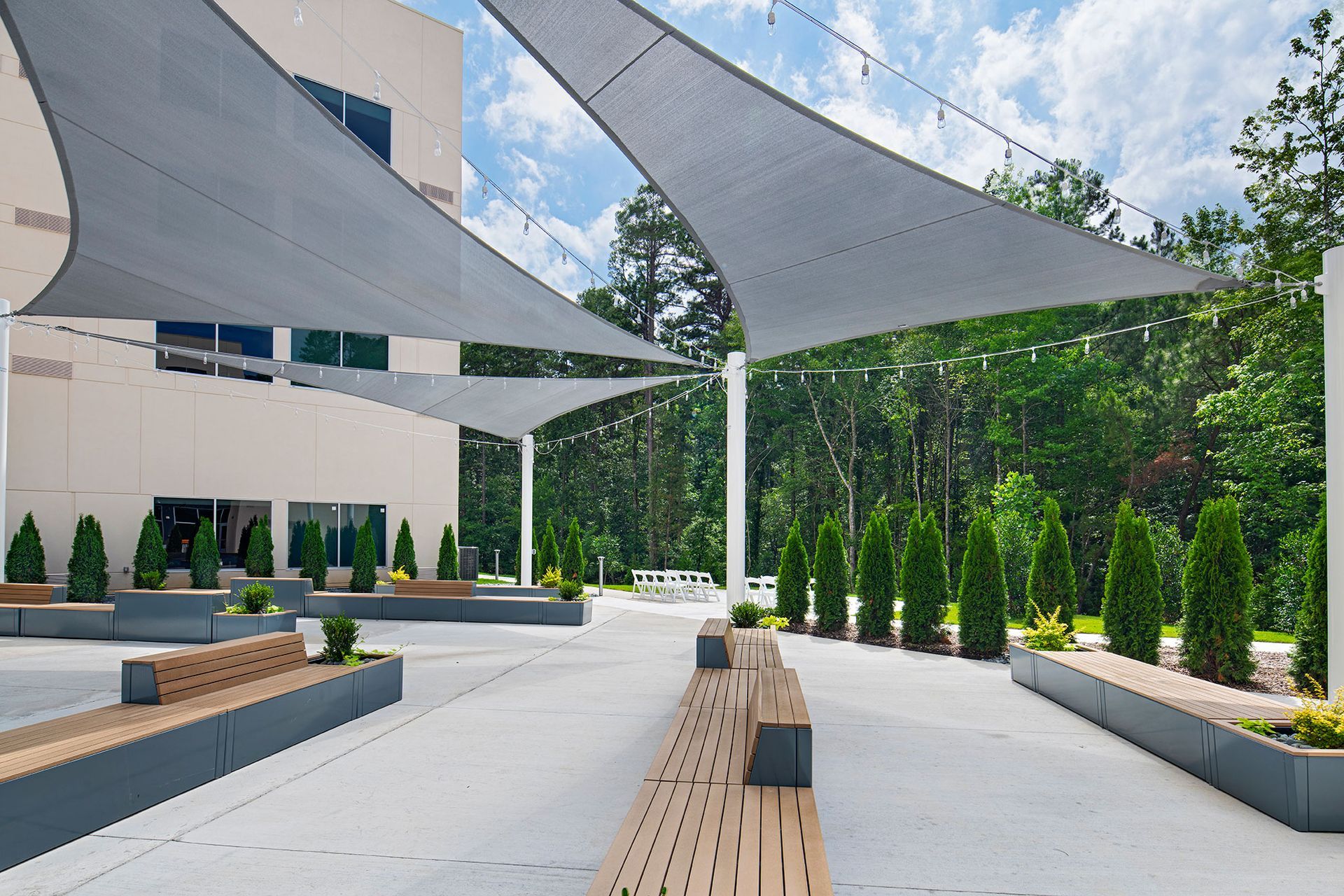 Bar Patio seating in Little Rock