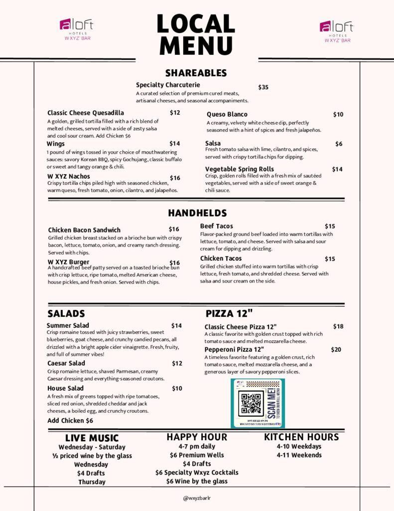 Food Menu