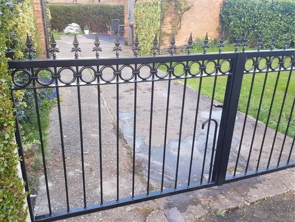 Metal Gates & Railings Derby mid height metal driveway gates in Derby