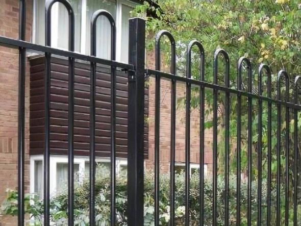 Metal Gates & Railings Derby bow railings