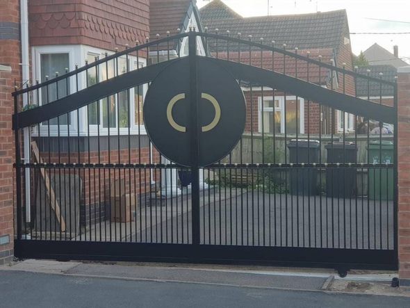 Metal Gates & Railings Derby single sliding metal driveway gate