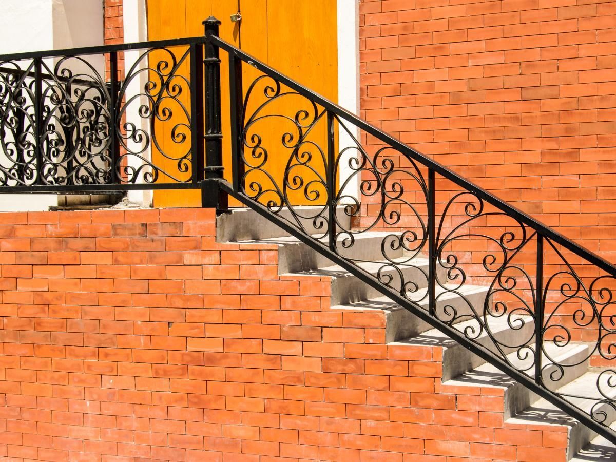 Metal Gates & Railings Derby outdoor handrail with matching balcony railing