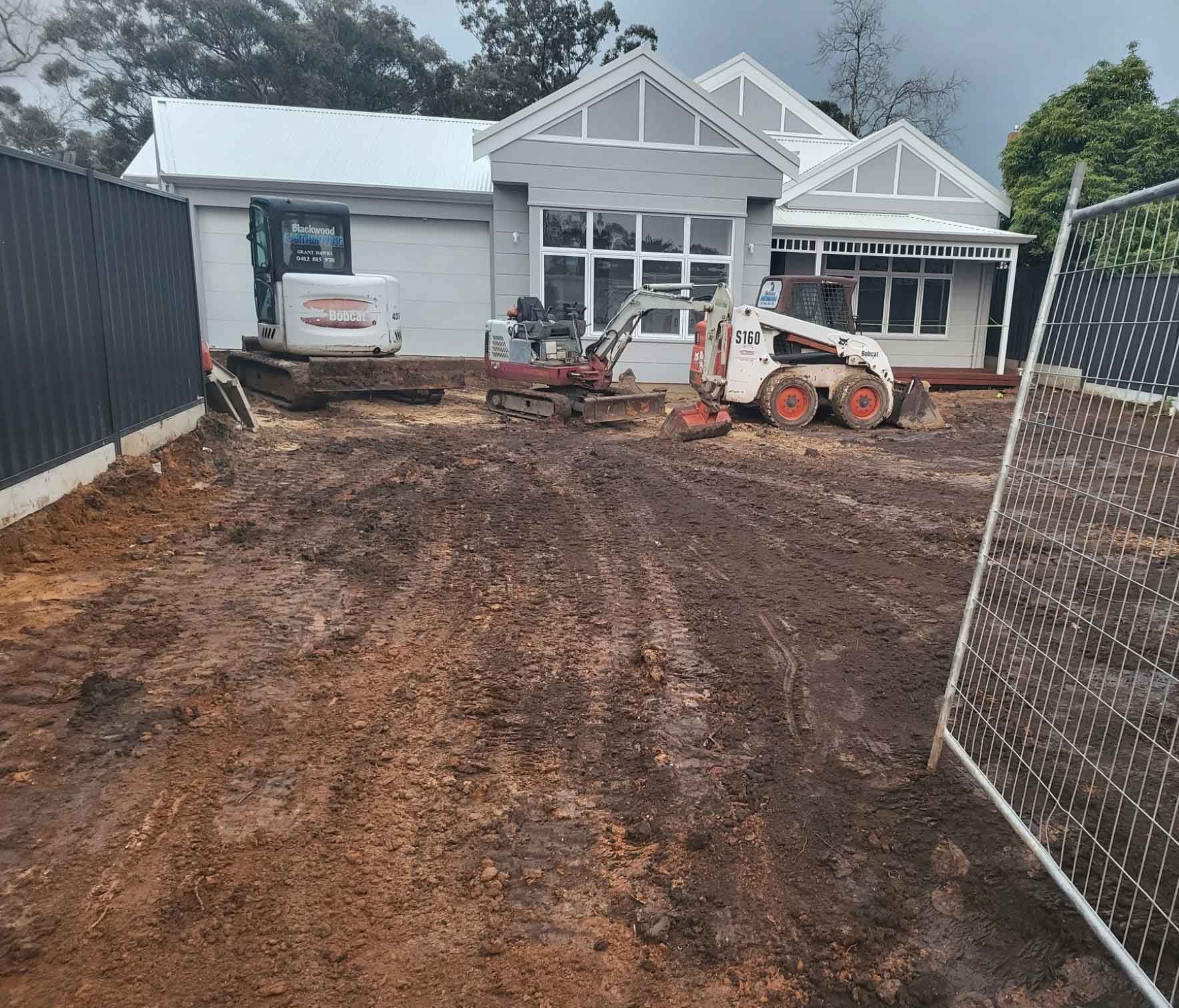 A House Is Being Built With A Lot Of Dirt In Front Of It – Blackwood SA - Blackwood Earthmoving
