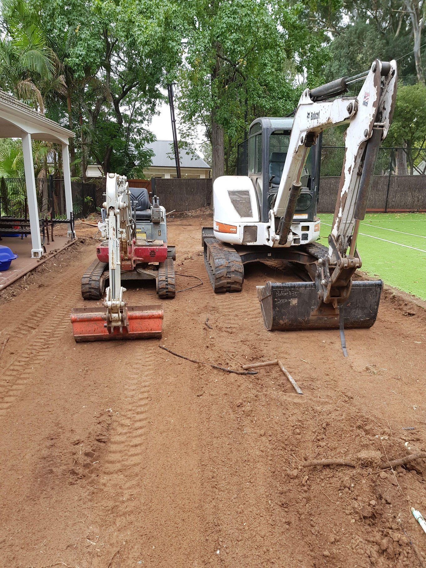 Bobcat Excavator — Blackwood SA — Blackwood Earthmoving