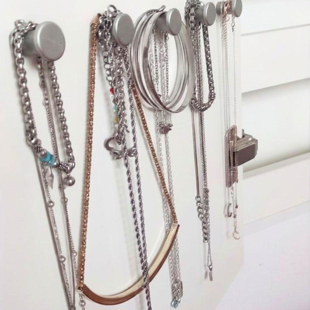 Soportes para colgar cadenas, collares, gargantillas, pulseras, relojes