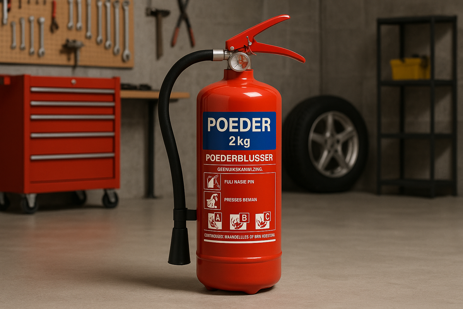 Alles wat je moet weten over de poederblusser 2 kg