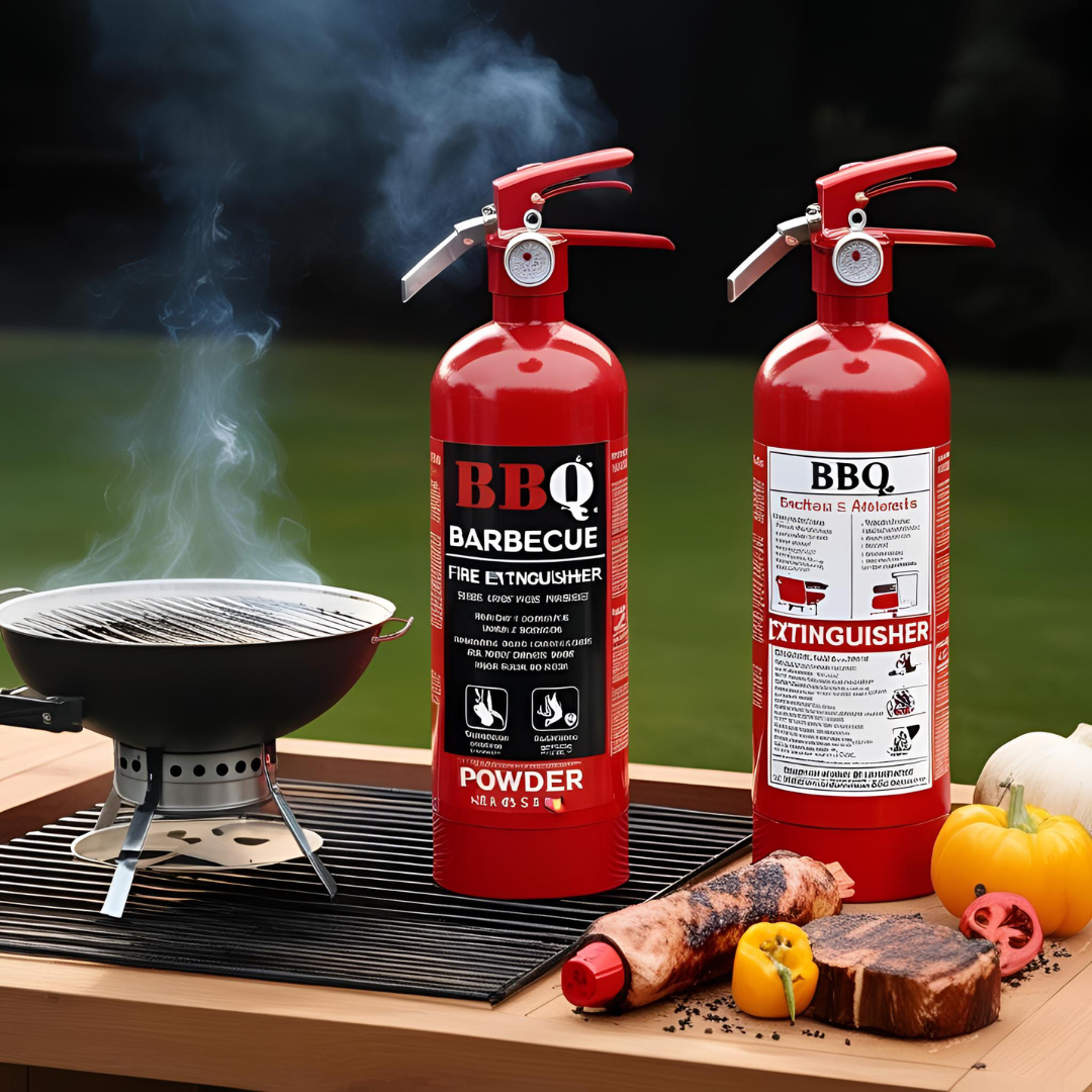 BBQ barbecue brandblussers afbeelding